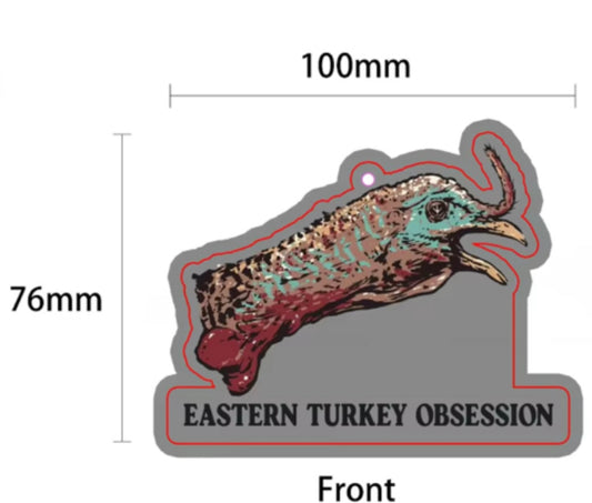 Eastern Gobbler Car Air Freshener