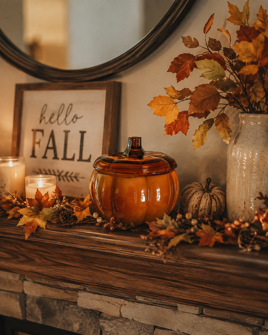 Organic 16oz Pumpkin Candle